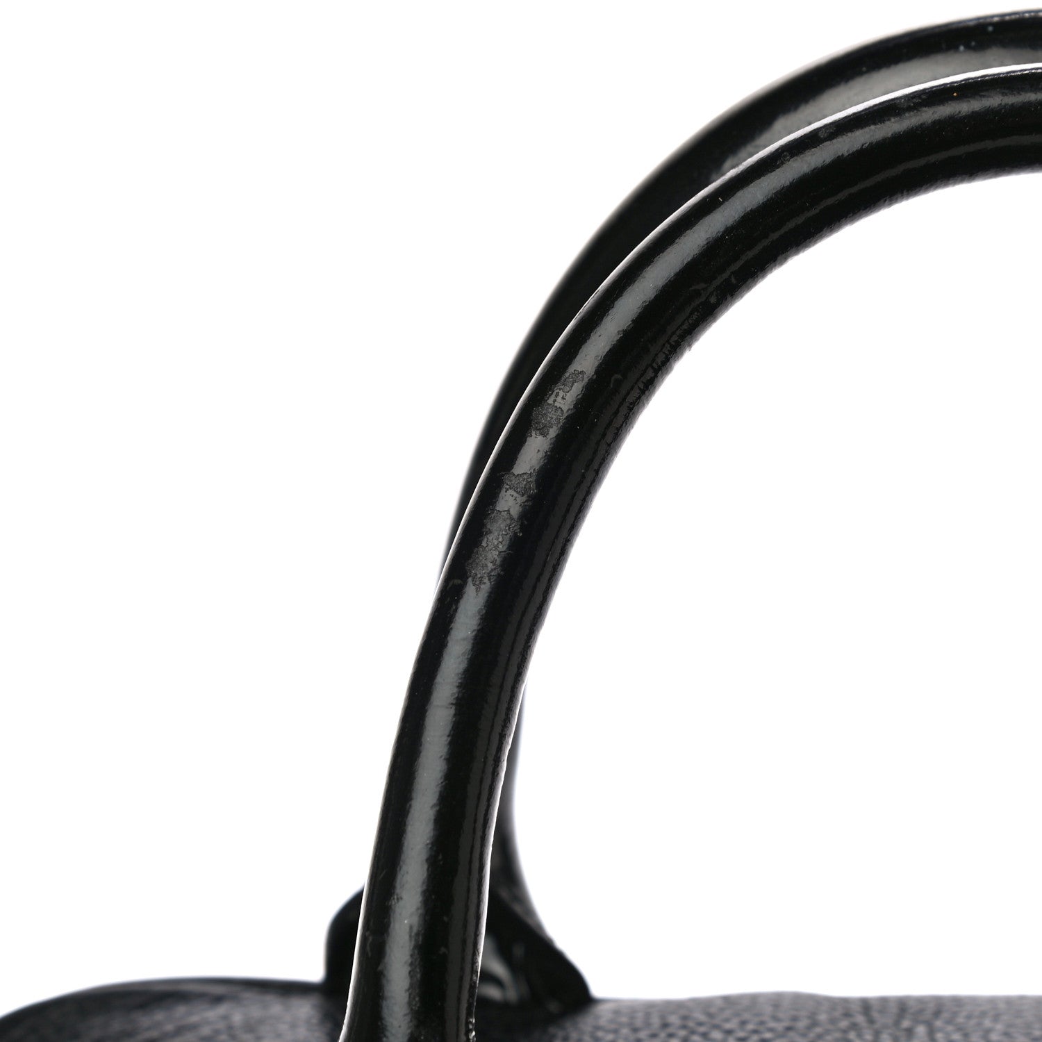 Chanel Caviar Patent Quilted Bowler Black 11 of 23