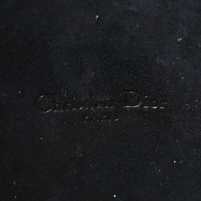 Christian Dior Grained Calfskin Caro Double Pouch Black 6 of 9