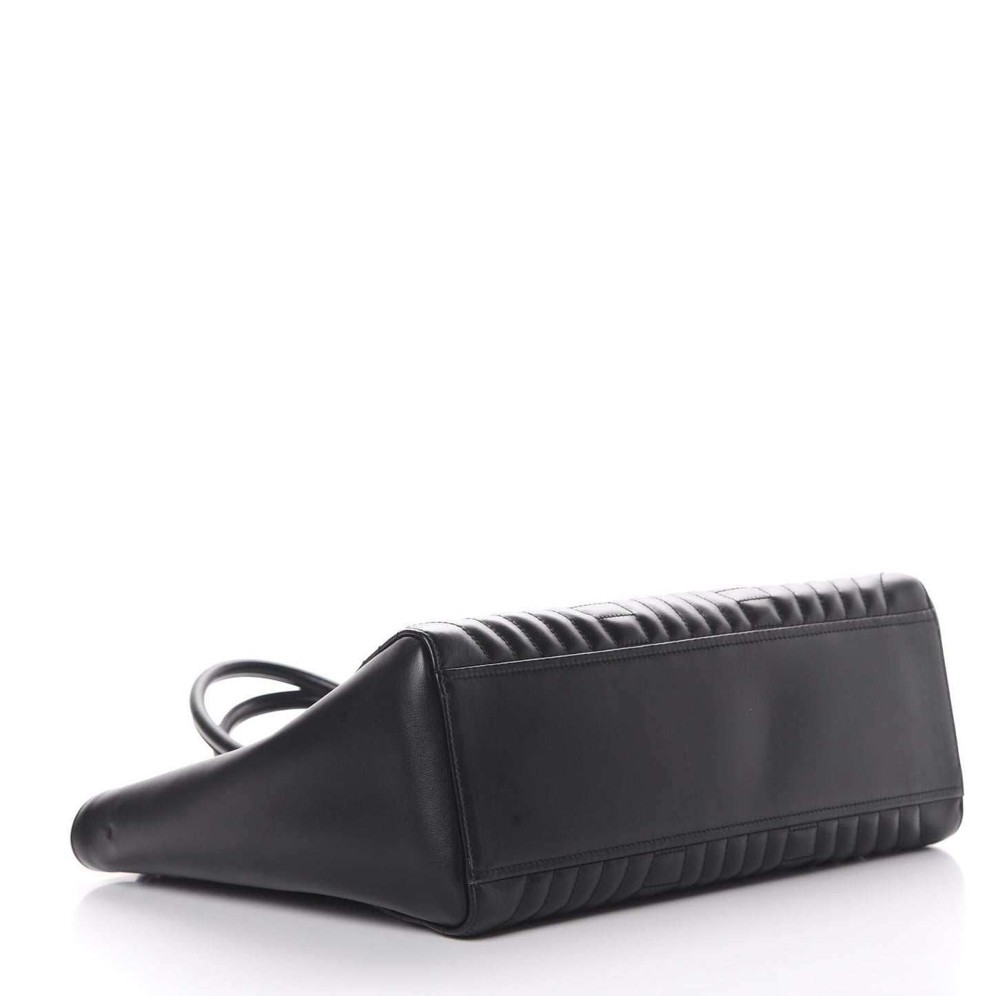 Soft Calfskin Impunture Diagramme Tote Black