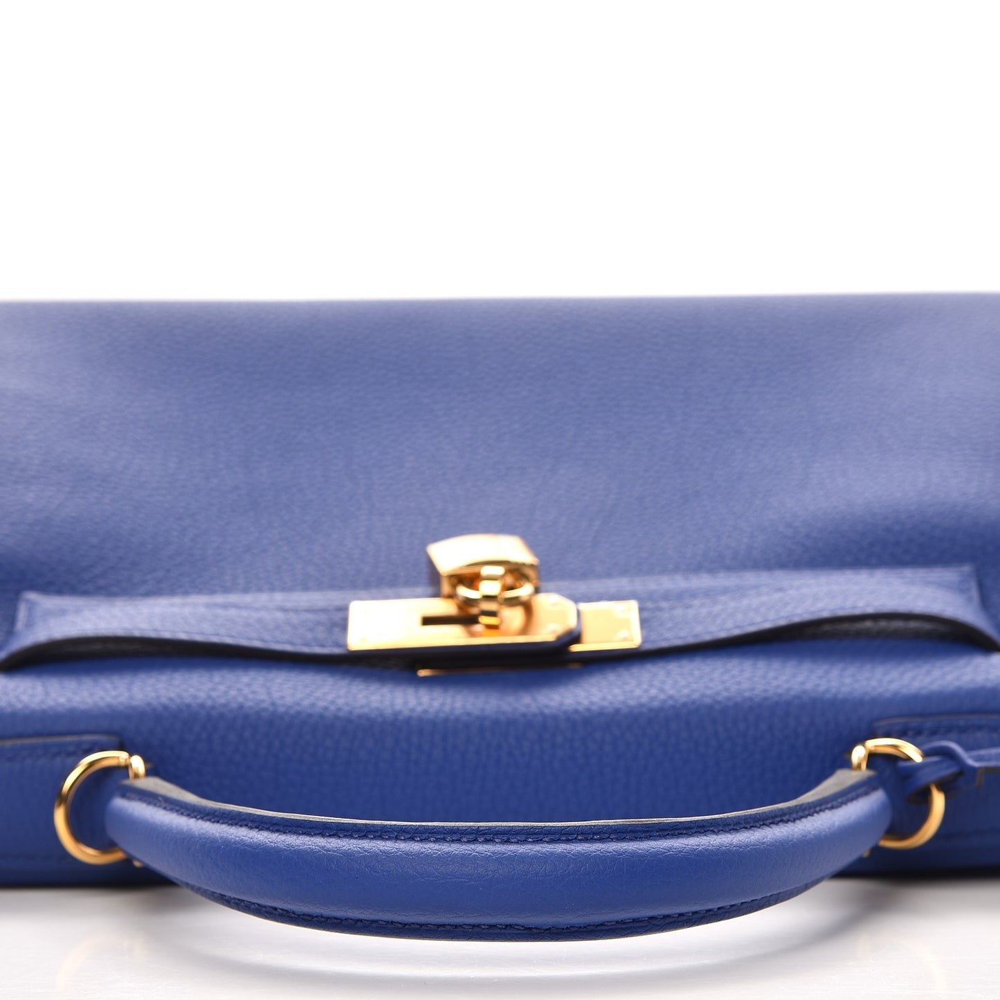 Togo Kelly Retourne 28 Bleu Electrique