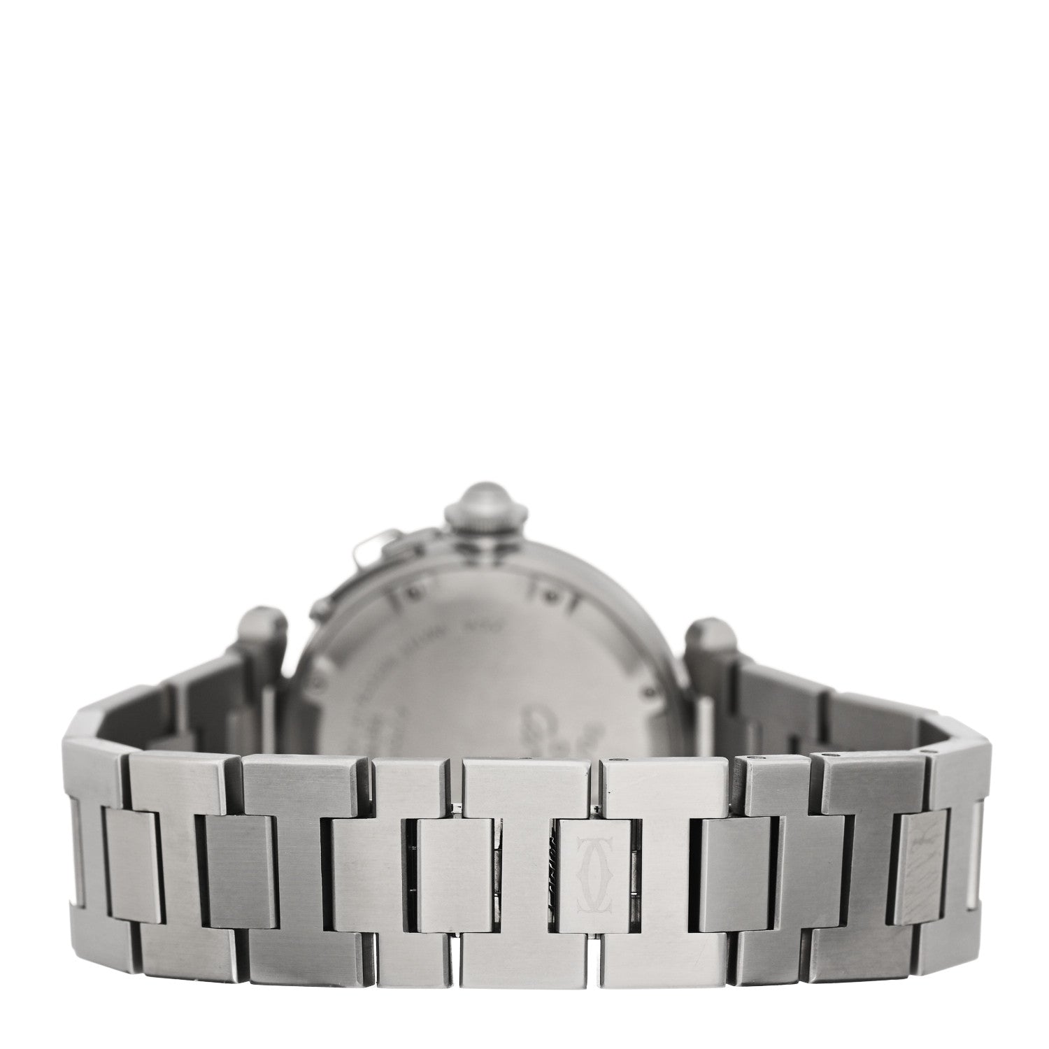 Cartier Stainless Steel 35mm Pasha Automatic Watch Pink 3 of 5