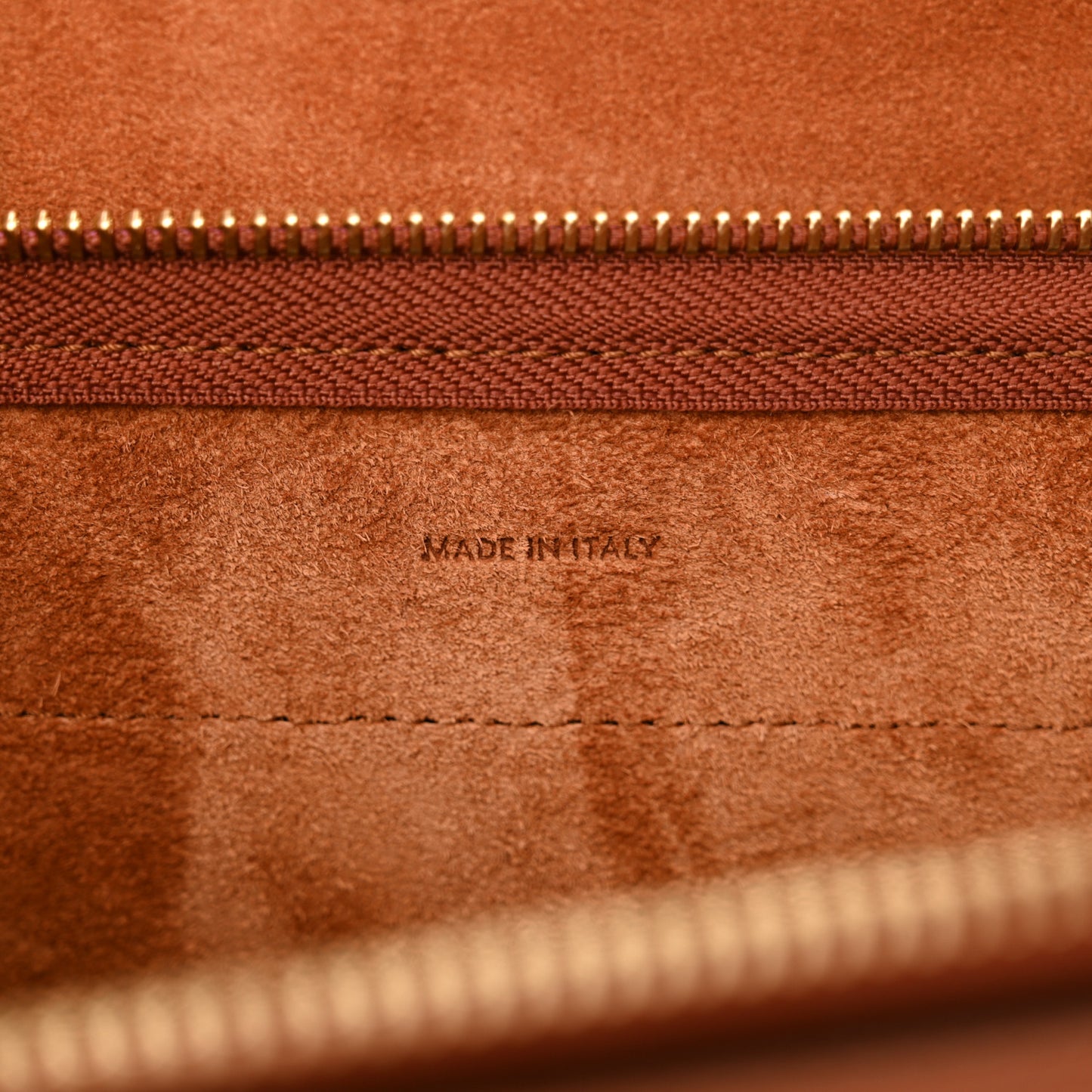 Grained Calfskin Nano Belt Bag Caramel