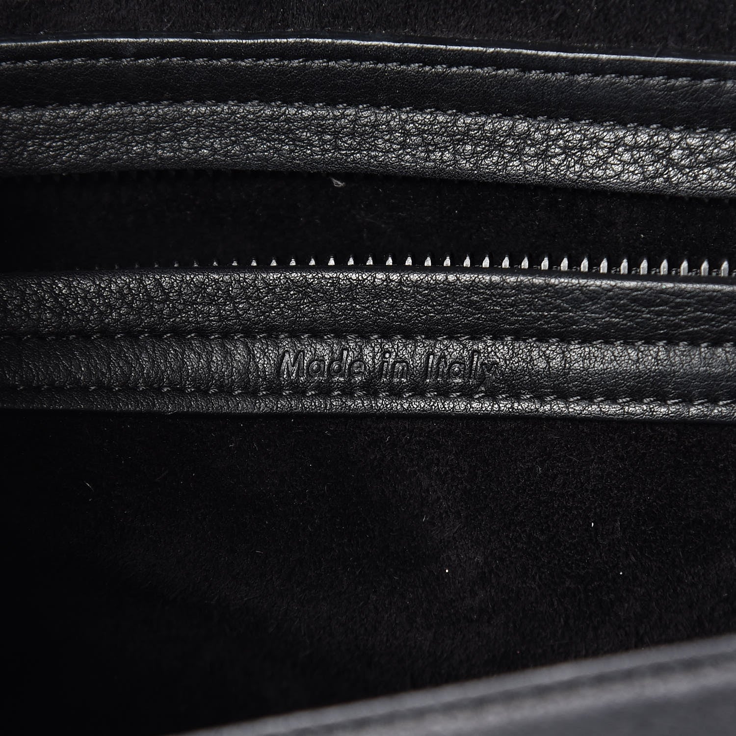 Celine Supple Calfskin Medium Phantom Luggage Black 7 of 12