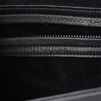 Celine Supple Calfskin Medium Phantom Luggage Black 7 of 12