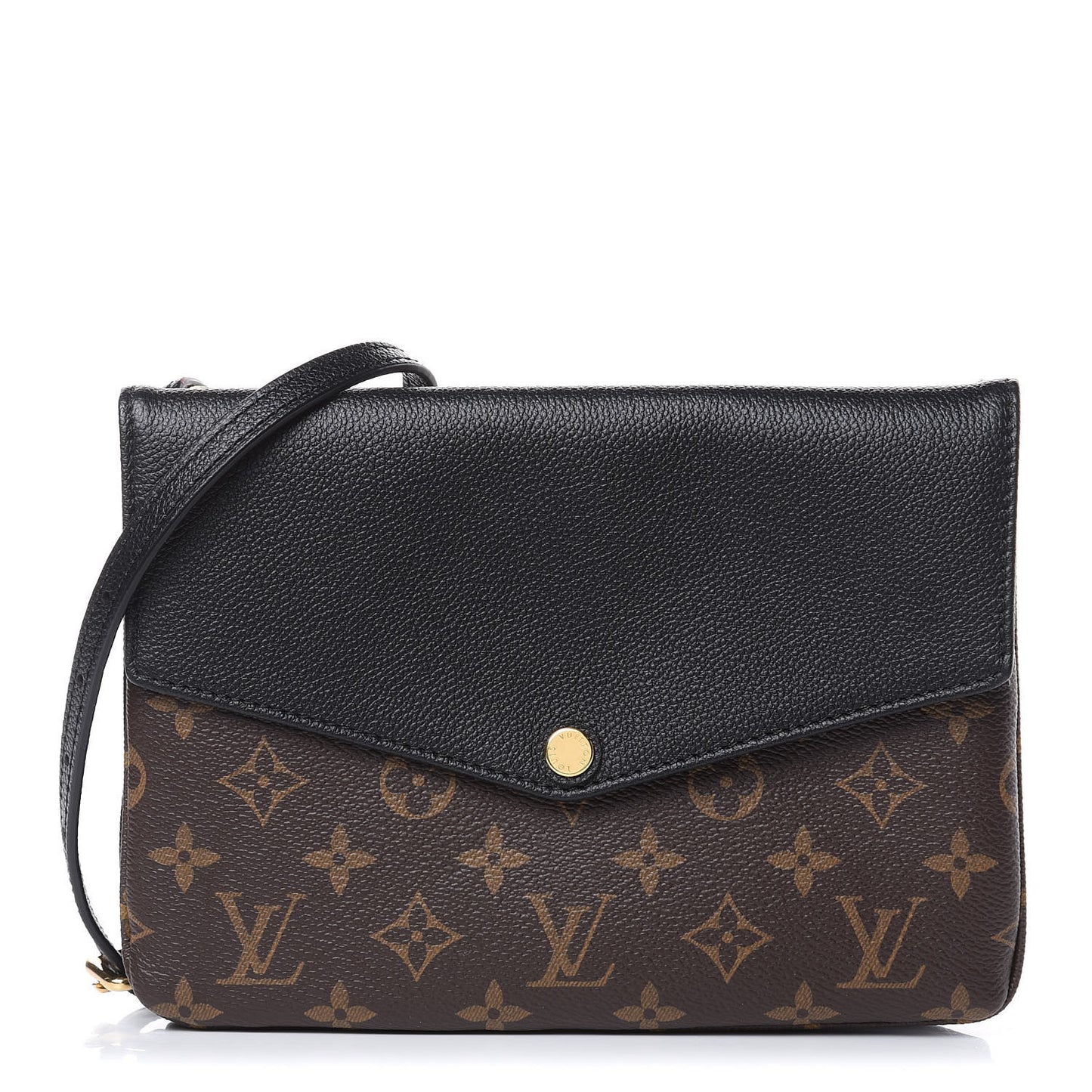 Monogram Twice Pochette Black