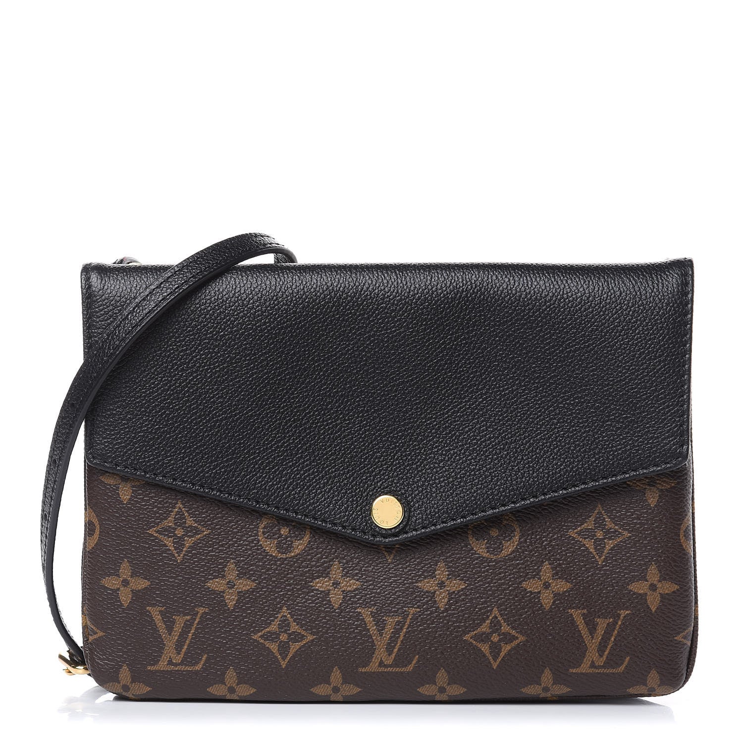 Louis Vuitton Monogram Twice Pochette Black 1 of 10