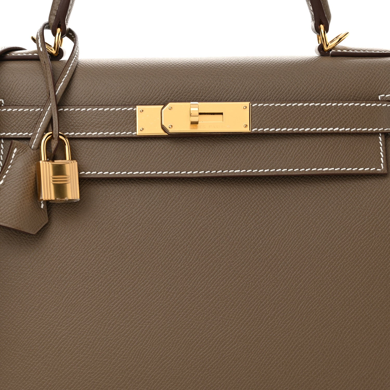 Hermes Epsom Kelly Sellier 28 Etoupe 7 of 10
