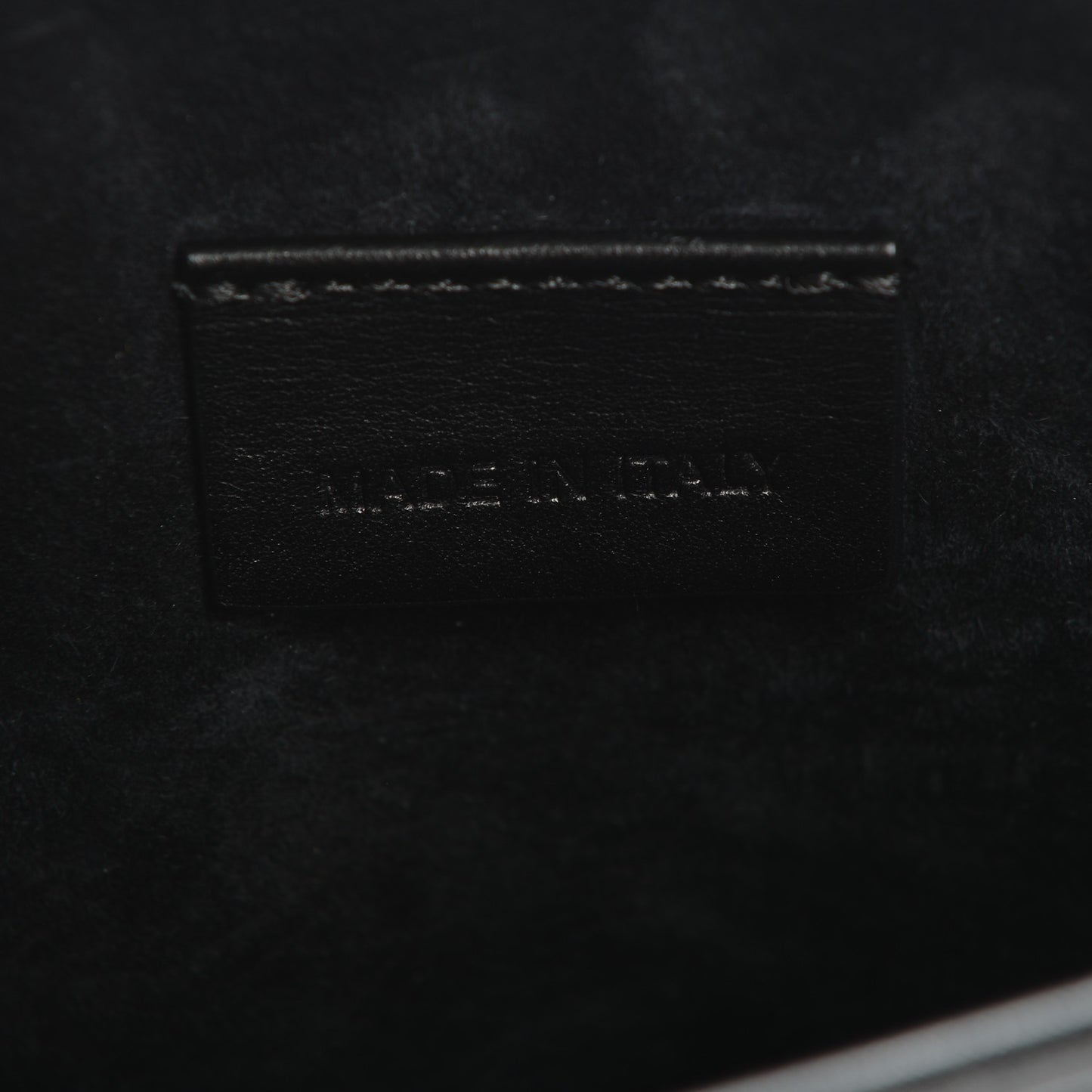 Calfskin Studded Mini Heroine Shoulder Bag Black