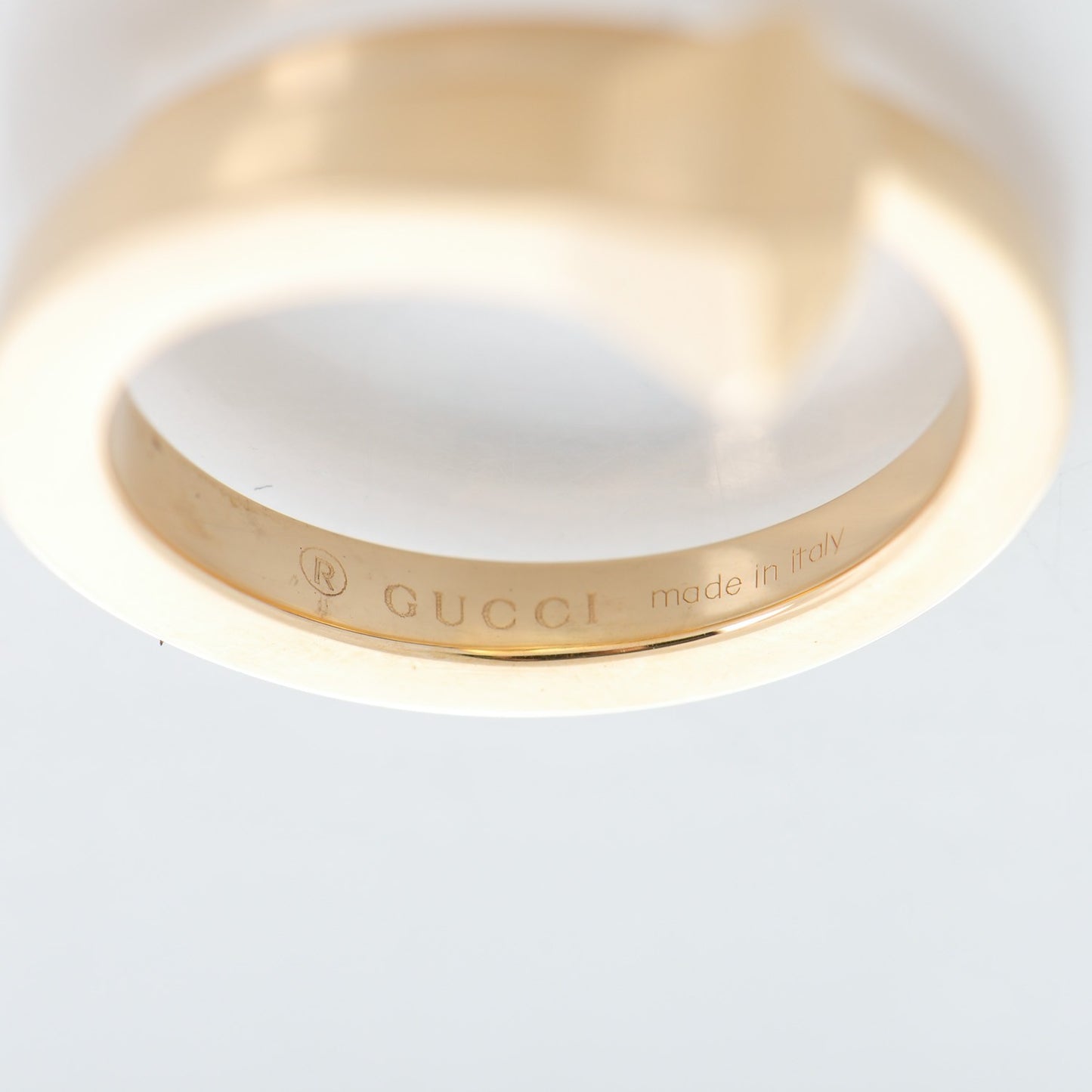 18K Yellow Gold Chiodo Ring 52 6.25
