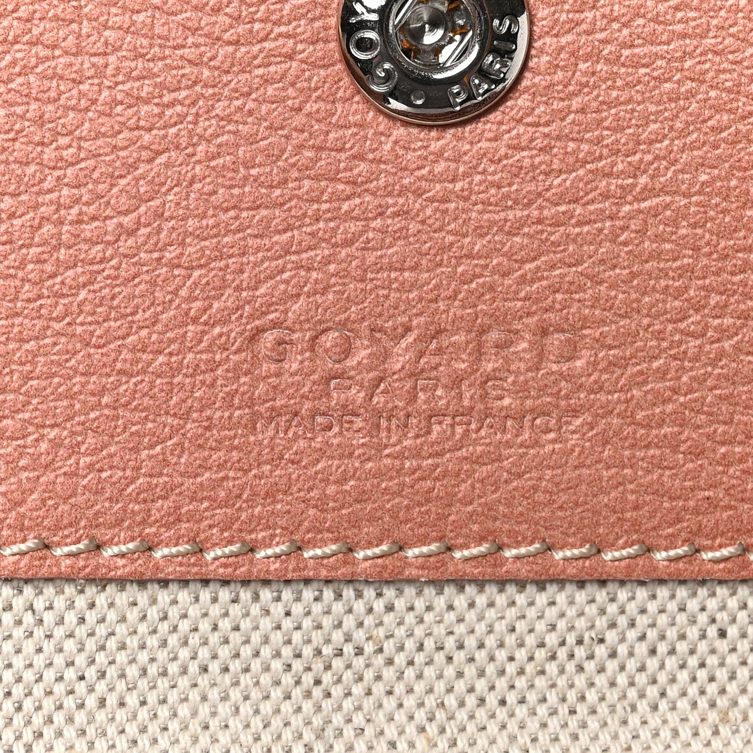 Goyard Iridescent Goyardine Saint Louis PM Pearly Coral 7 of 11
