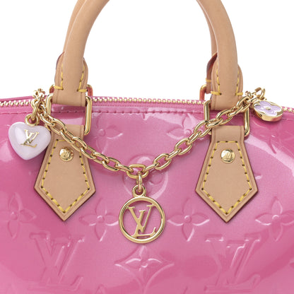 Louis Vuitton Vernis Monogram Nano Speedy Neon Pink 18 of 25
