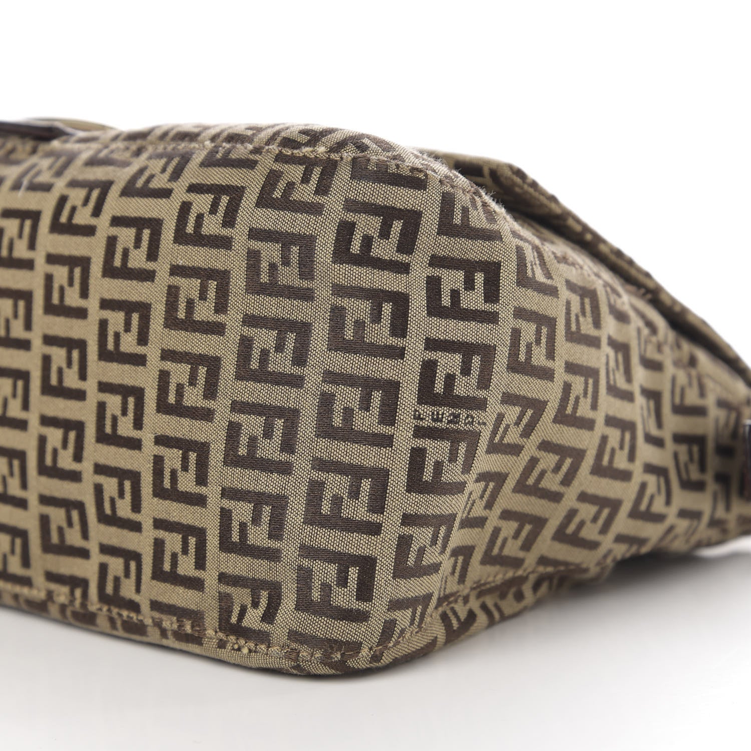 Fendi Zucchino Vitello Mama Baguette Mogano Panna Bruciato 8 of 9