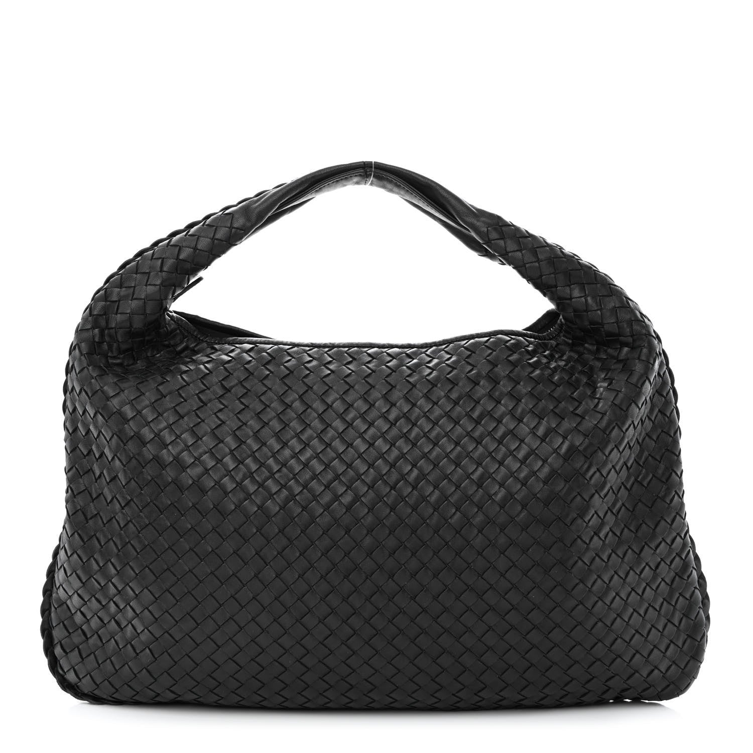 Bottega Veneta Nappa Intrecciato Large Veneta Hobo Black 3 of 11