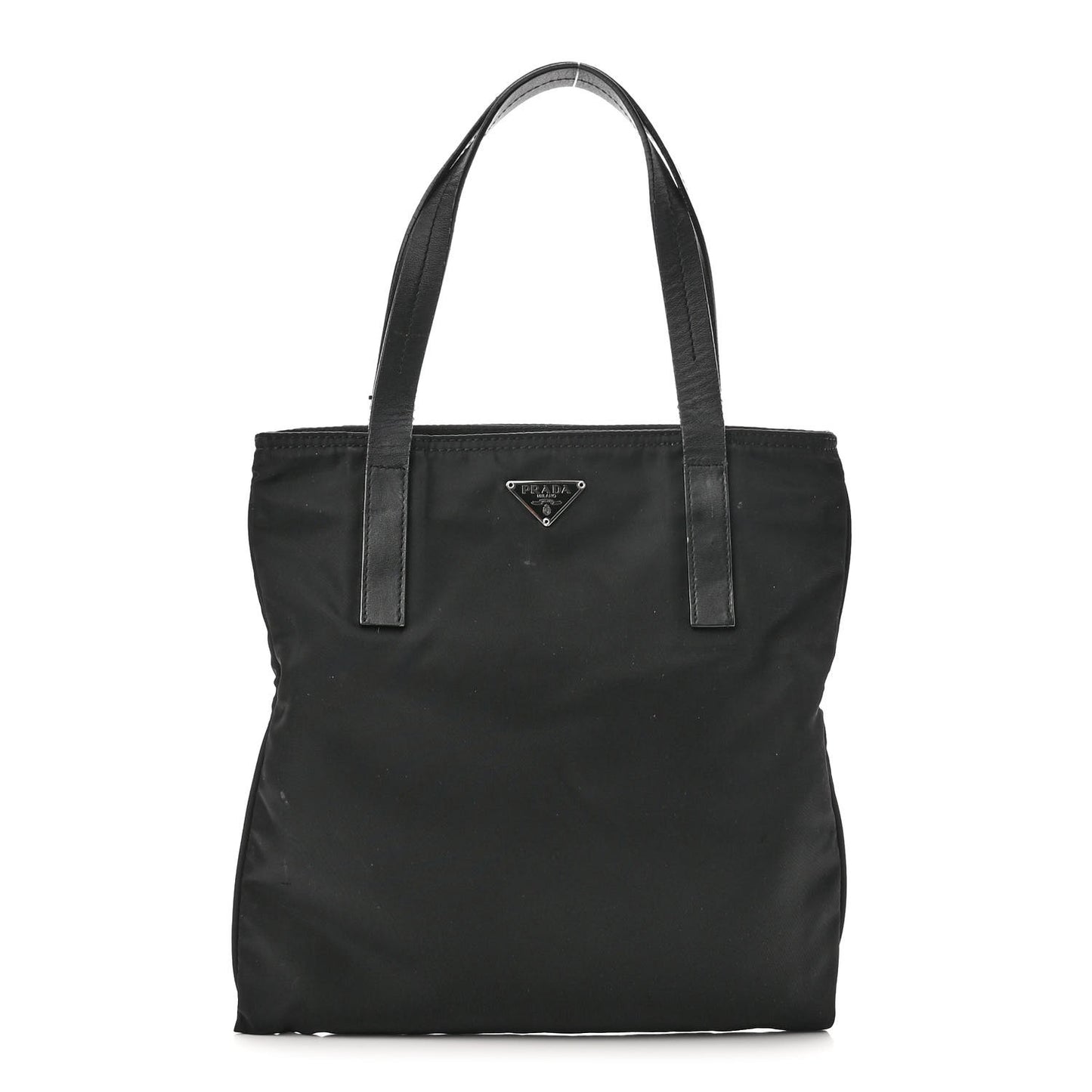 Tessuto Nylon Vela Shopping Tote Black