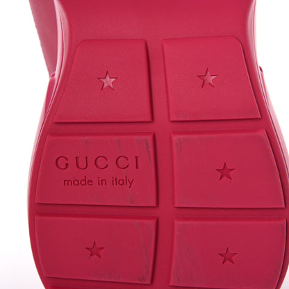 Gucci Calfskin Logo Womens Rhyton Sneakers 39.5 Box Pink 8 of 9