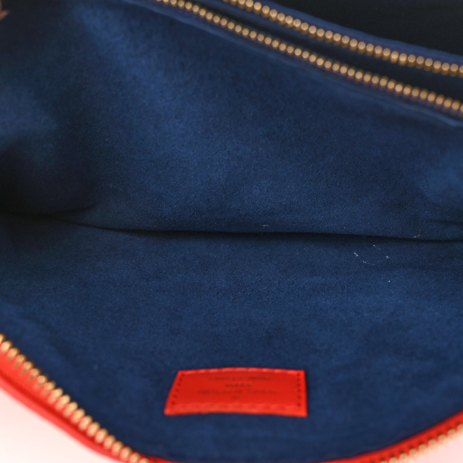 Louis Vuitton Lambskin Embossed Monogram Coussin PM Red 7 of 11