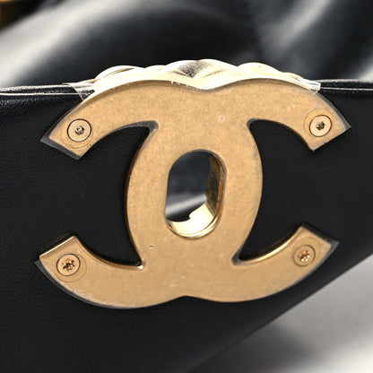 Chanel Lambskin Quilted Medium Chanel 19 Flap Black 11 of 12