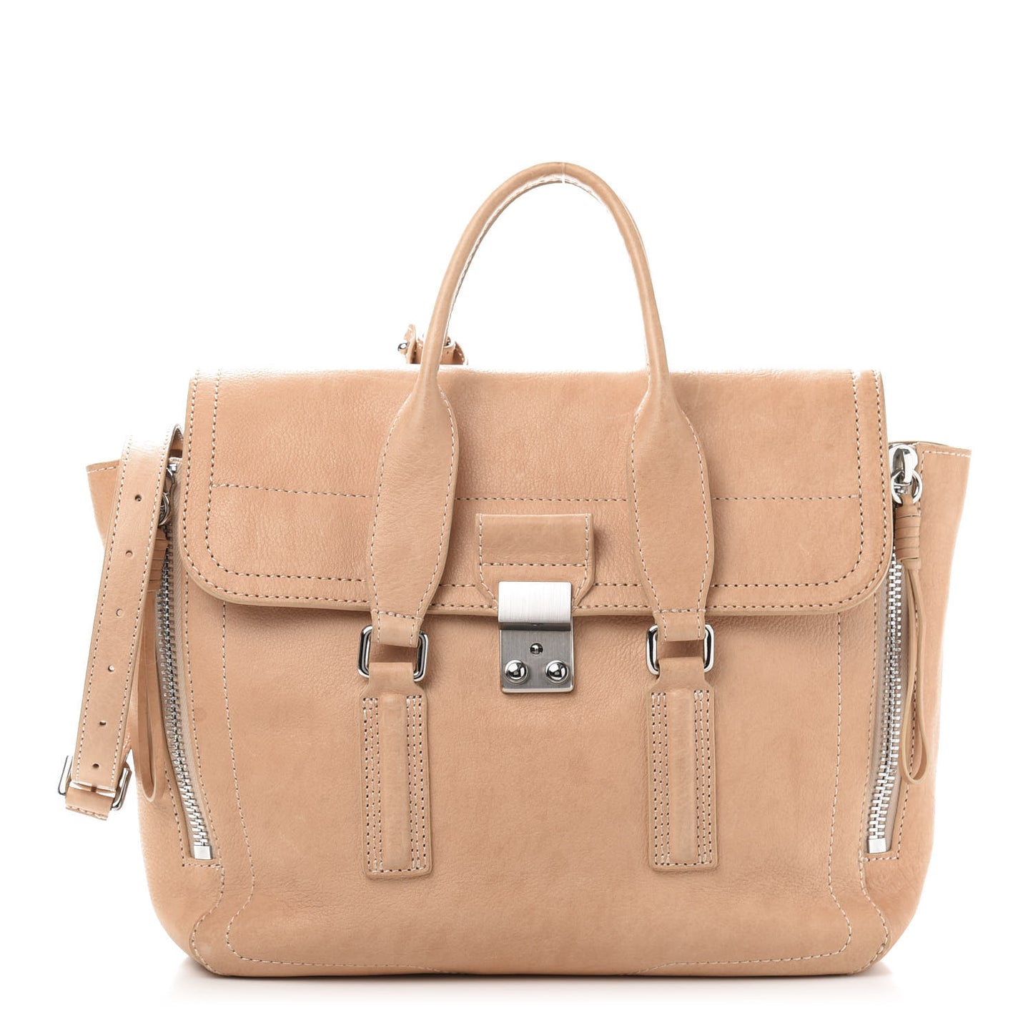 3.1 Natural Calfskin Medium Pashli Satchel