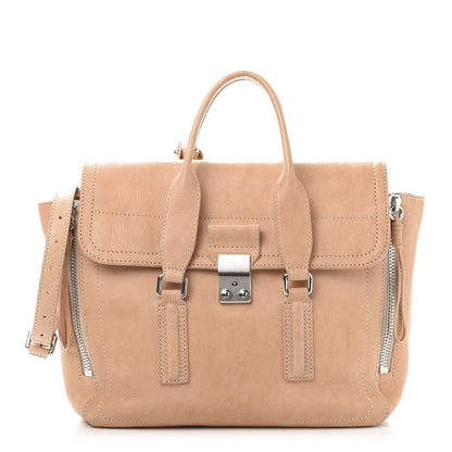 3.1 Phillip Lim 3.1 Natural Calfskin Medium Pashli Satchel 1 of 13