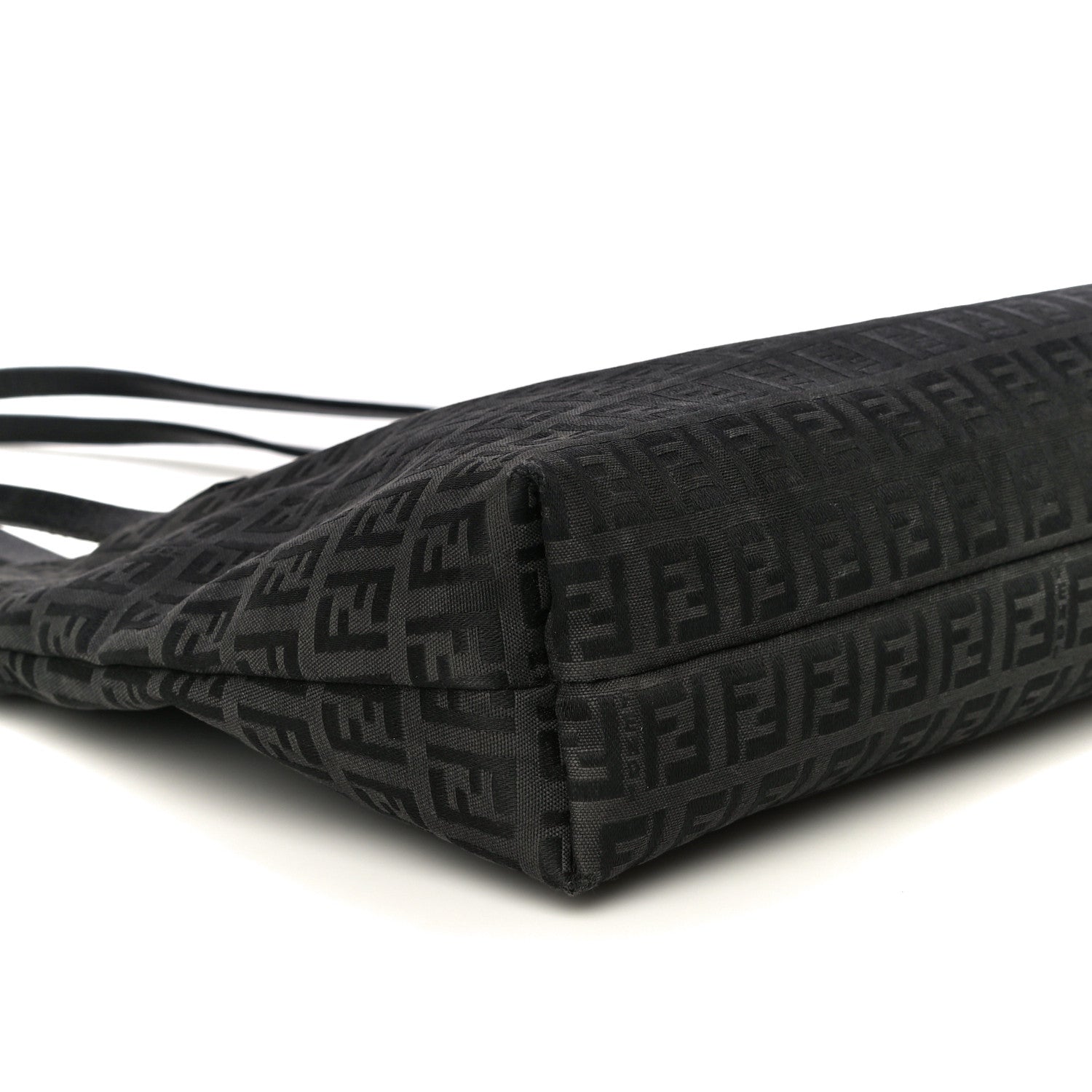 Fendi Zucchino Roll Tote Black 8 of 14