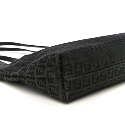 Fendi Zucchino Roll Tote Black 8 of 14