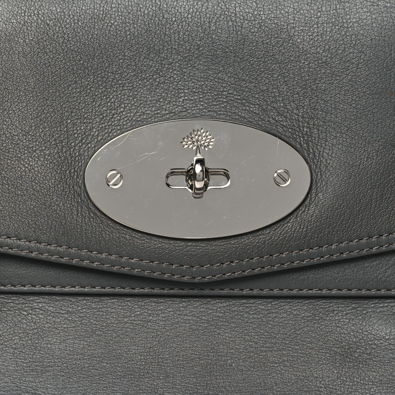 Mulberry Smooth Calfskin Medium Alexa Pavement Grey 8 of 12