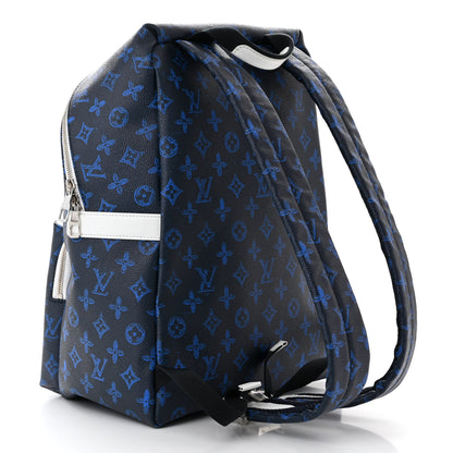 Louis Vuitton Monogram Everyday LV Discovery Backpack PM Blue 3 of 9
