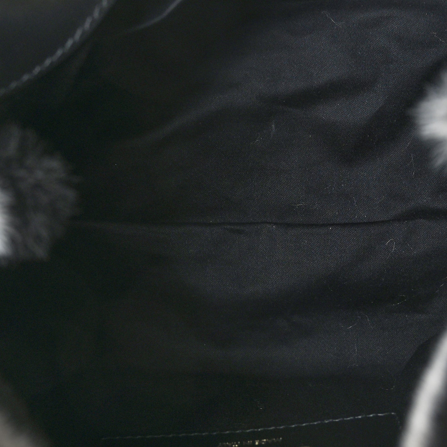 Faux Fur Zebra Print Miss Sicily Satchel Black White