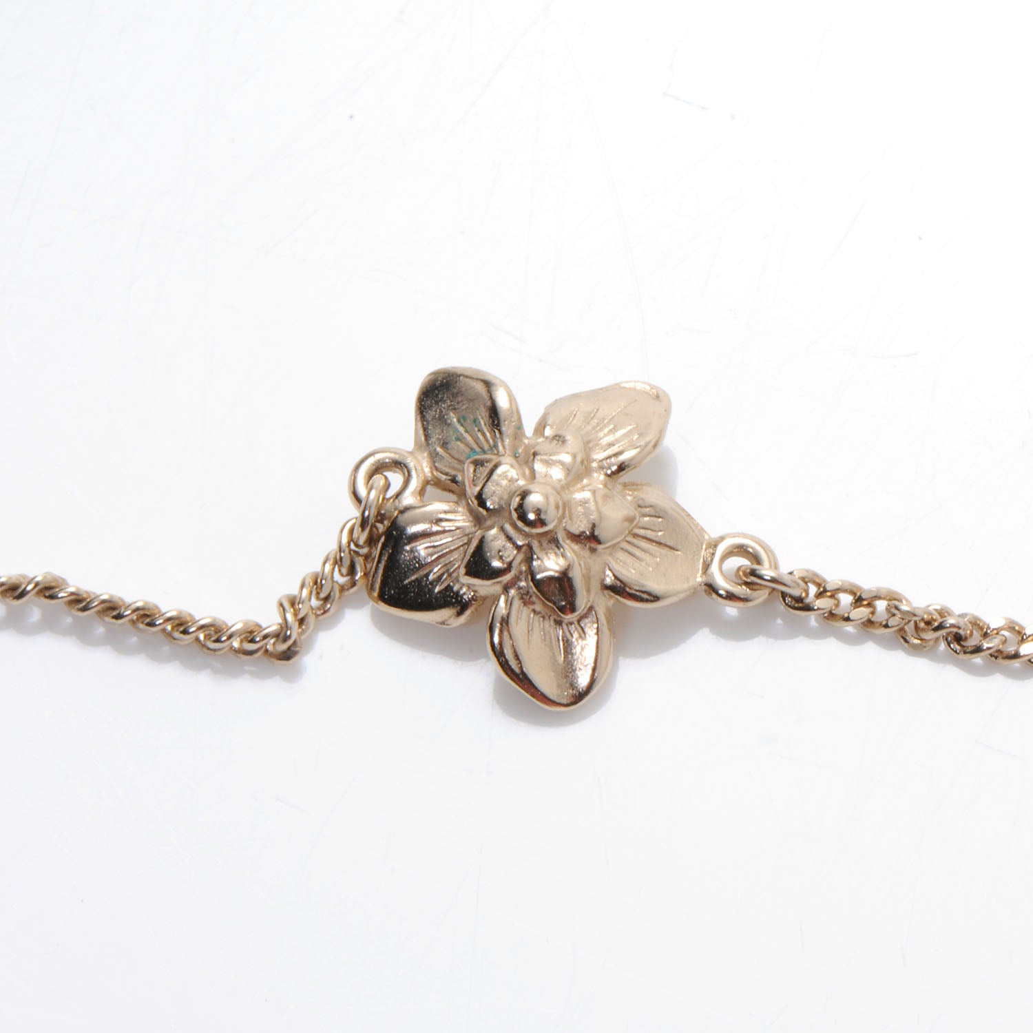 Chanel CC Logo Necklace Gold 6 of 6