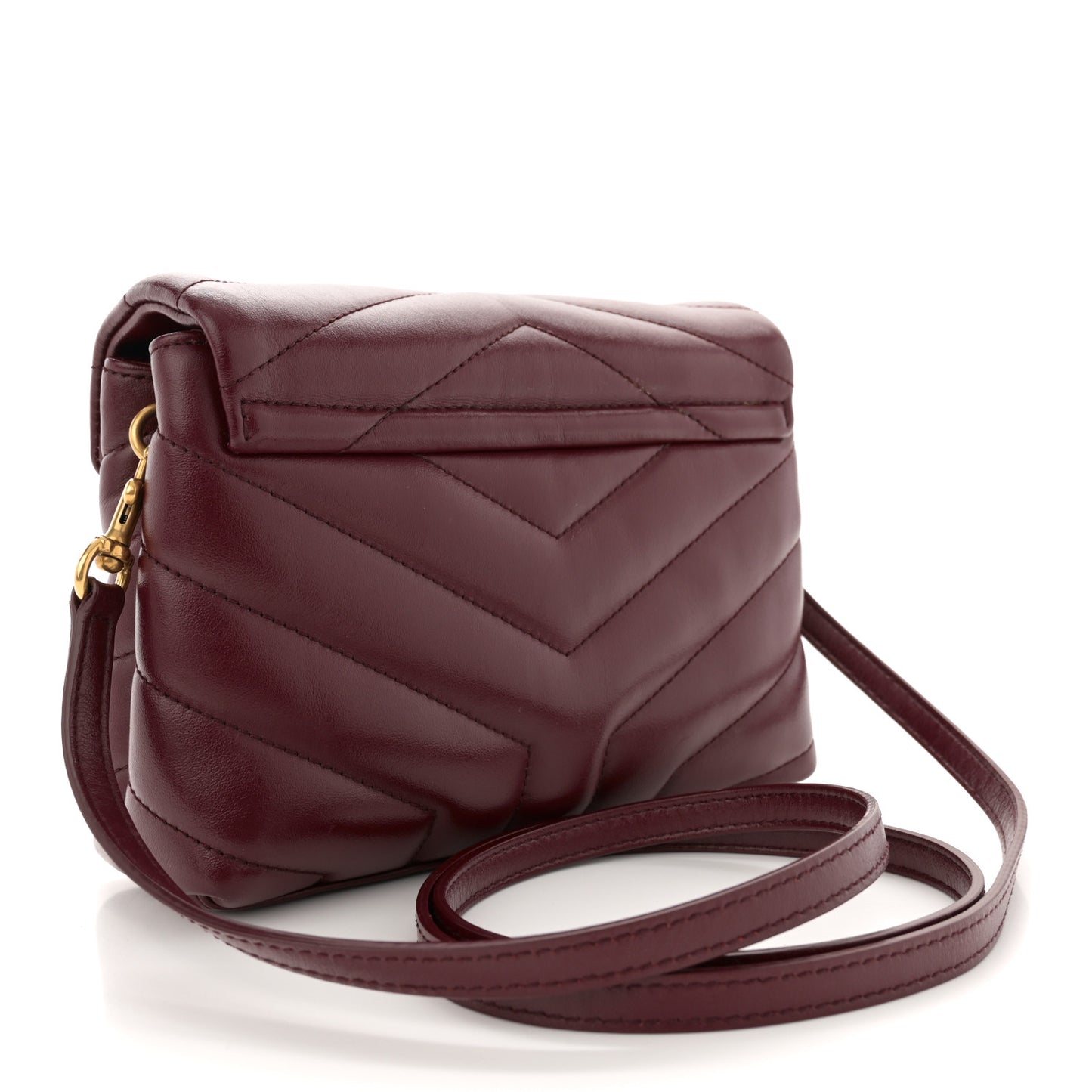 Calfskin Y Quilted Monogram Toy Loulou Monogram Crossbody Bag Rouge Legion