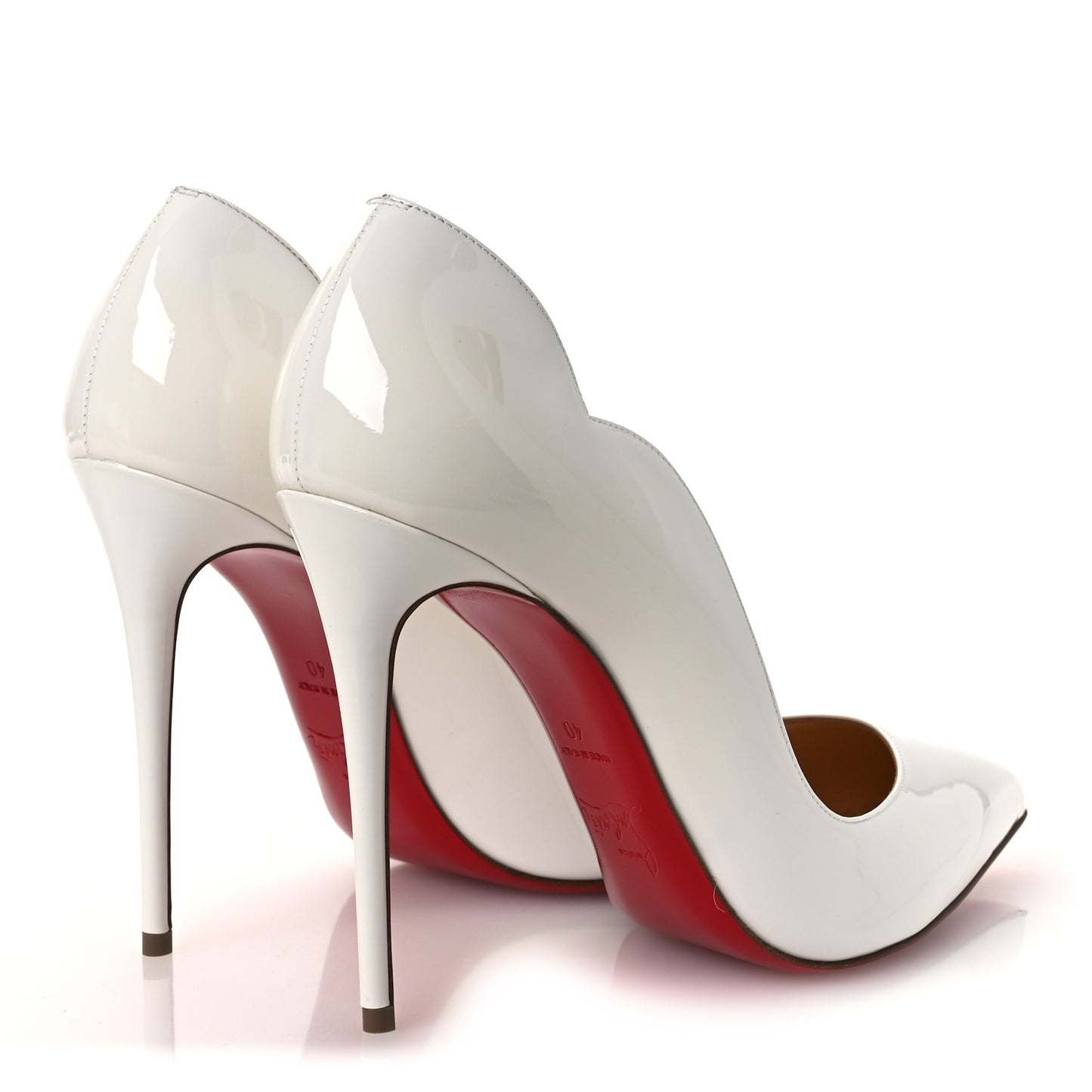 Patent Hot Chick 100 Pumps 39 White