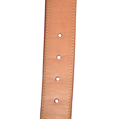 Louis Vuitton Monogram Watercolor Aquarelle Belt 85 34 White 6 of 11