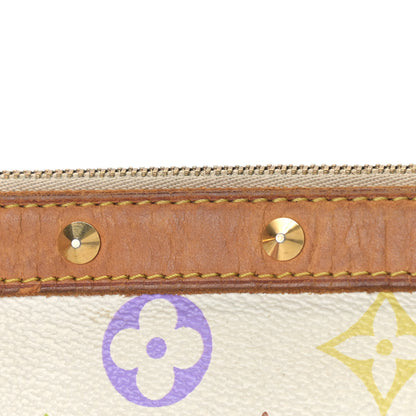 Louis Vuitton Monogram Multicolor Pochette Accessories White 12 of 14