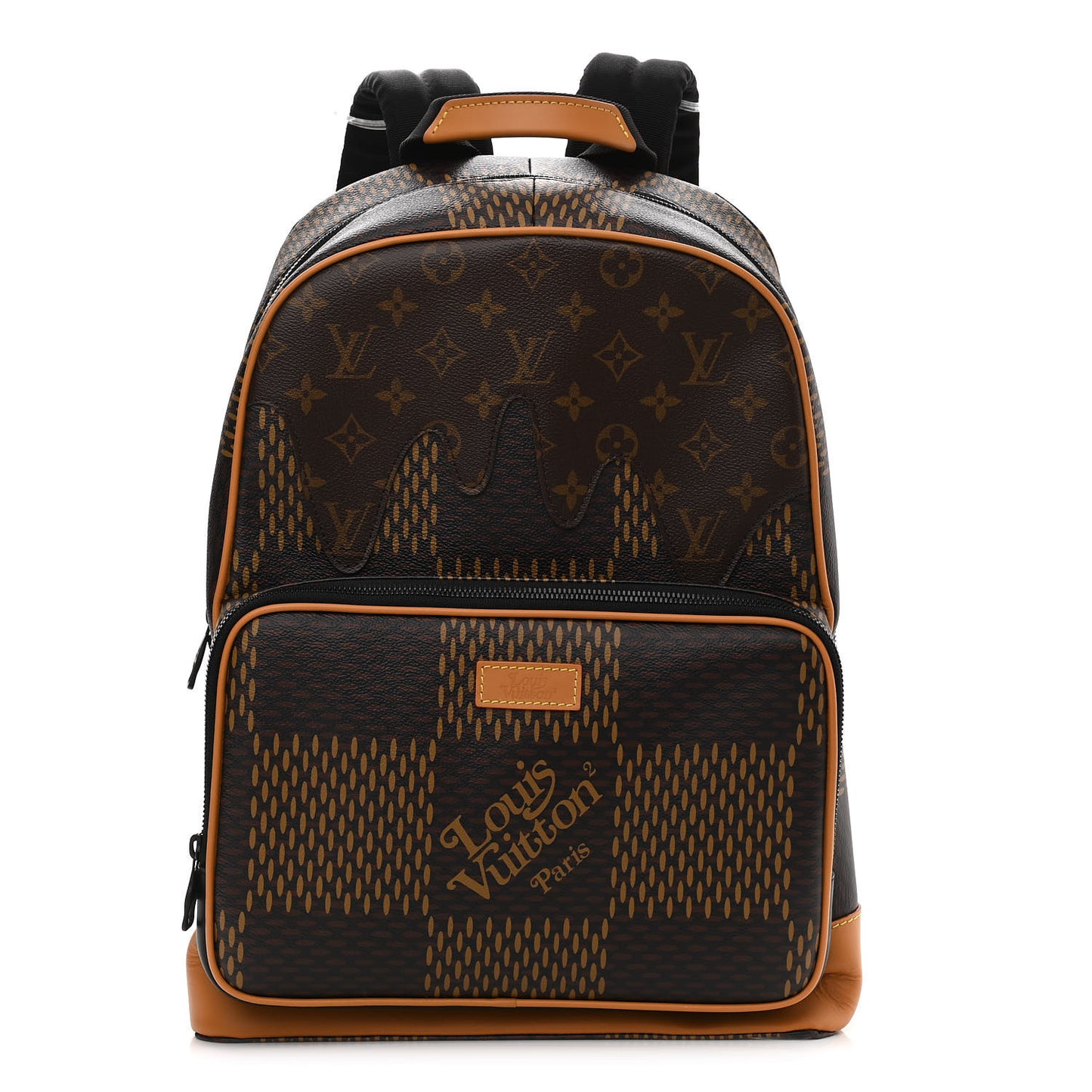 X NIGO Giant Damier Ebene Monogram Campus Backpack
