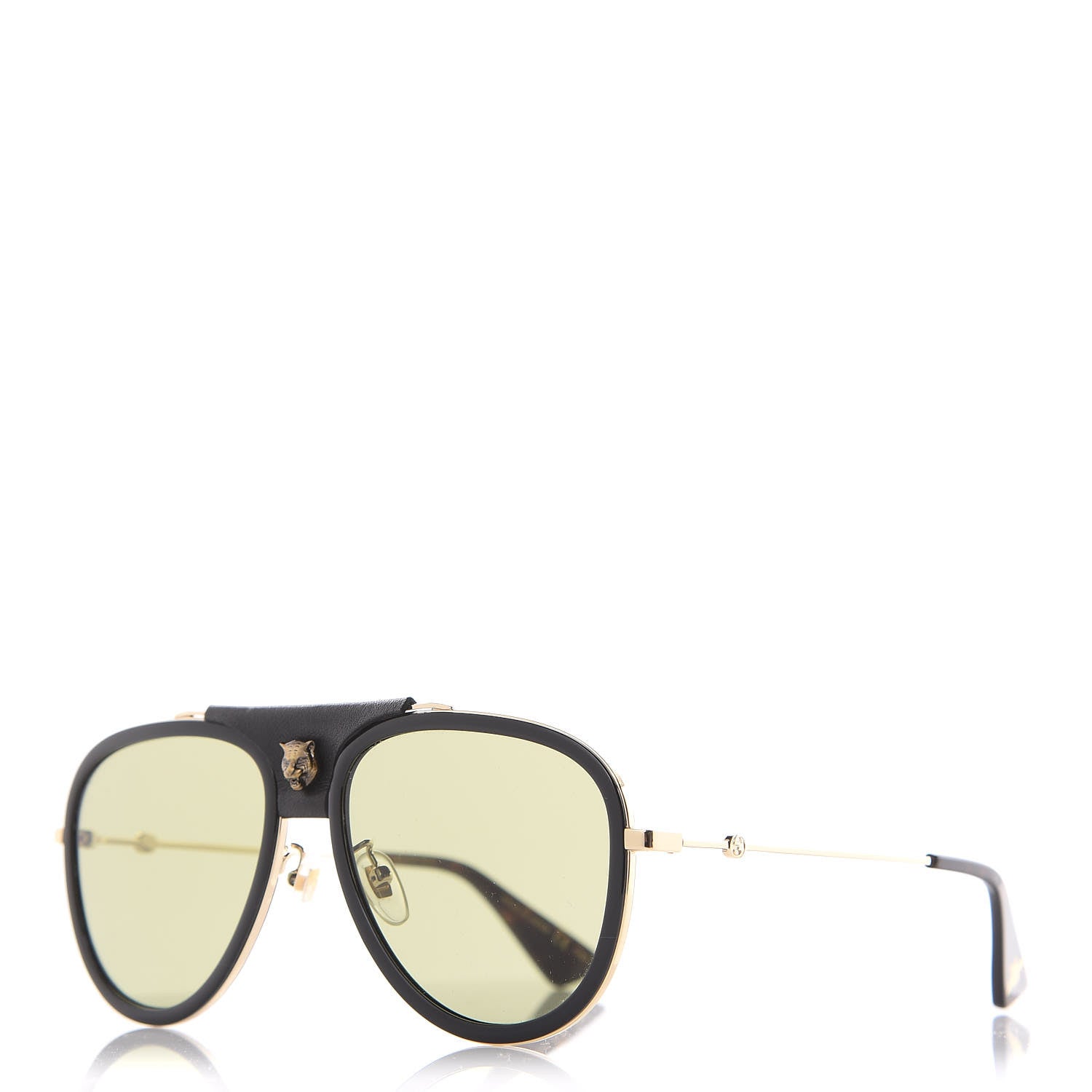 Gucci Aviator Sunglasses GG0062S Black 1 of 6