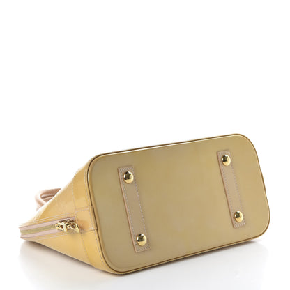 Louis Vuitton Vernis Alma PM Blanc Corail 4 of 11