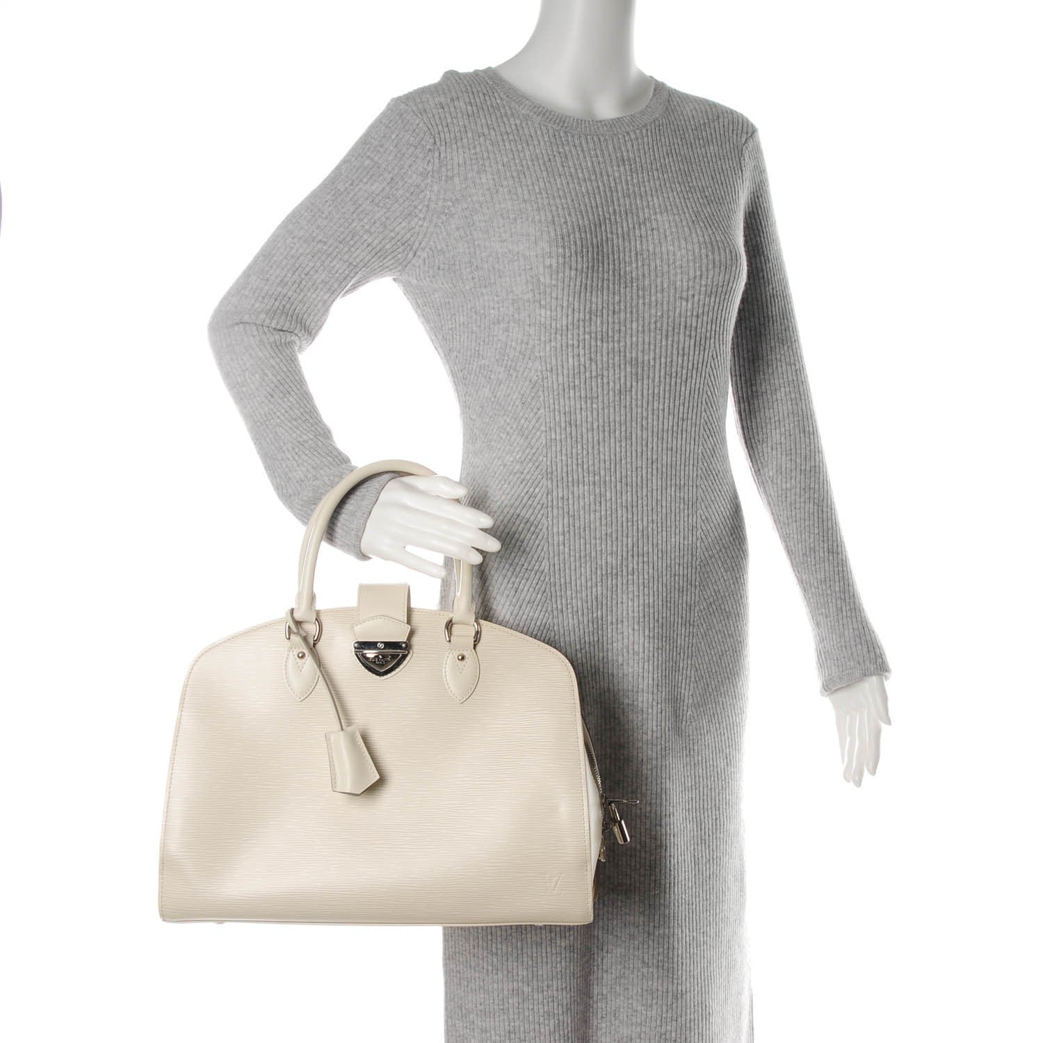 Louis Vuitton Epi Pont-Neuf GM Ivory Ivory 2 of 7