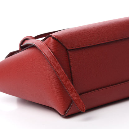 Celine Baby Grained Calfskin Micro Belt Bag Coquelicot 6 of 10