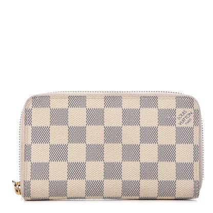 Louis Vuitton Damier Azur Compact Zippy Wallet 1 of 15