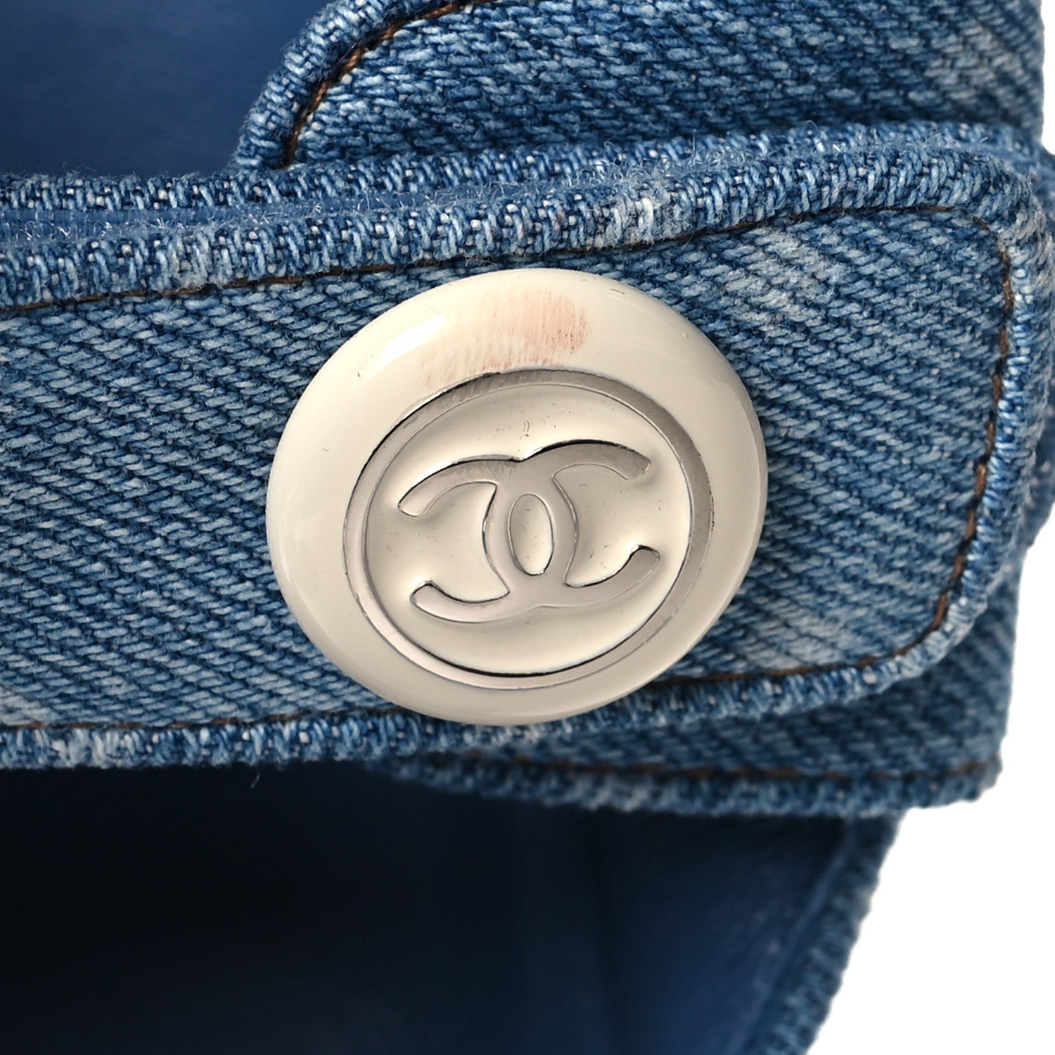 Chanel Denim CC Dad Sandals 39 Light Blue 9 of 9