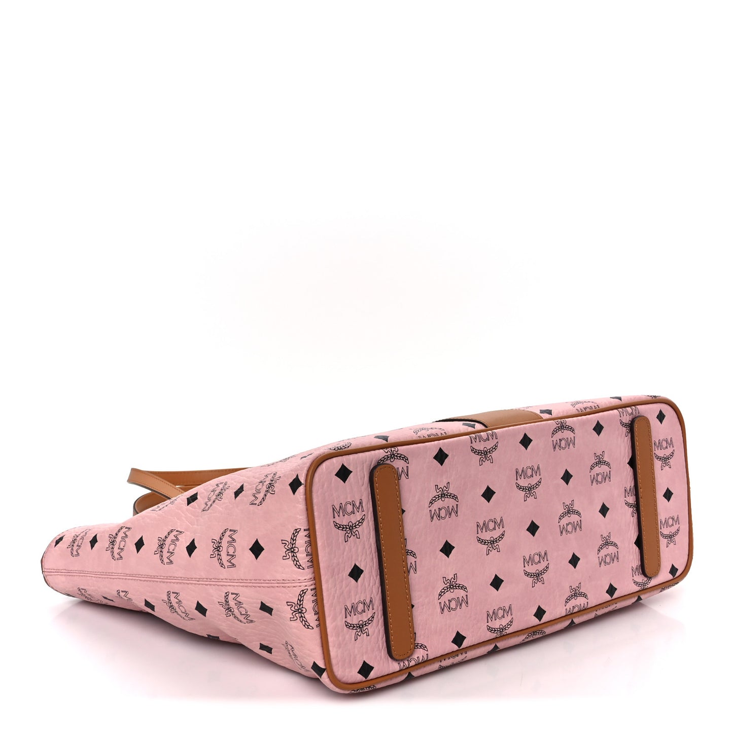 Visetos Medium Anya Zip Top Shopper Tote Soft Pink