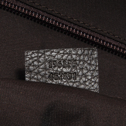 Gucci Nylon Monogram Large Carry On Duffle Dark Brown 7 of 9