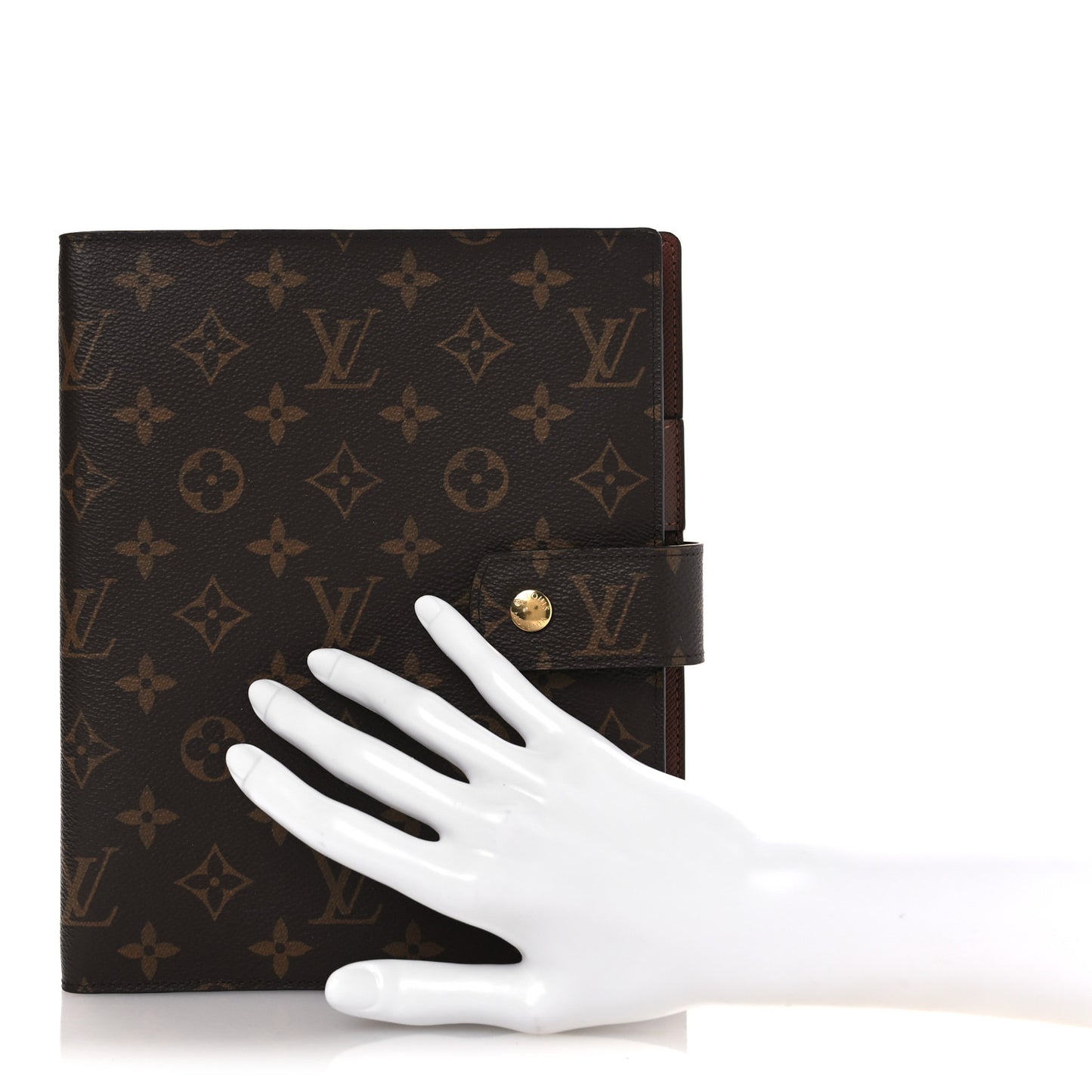 Monogram Large Ring Agenda Cover