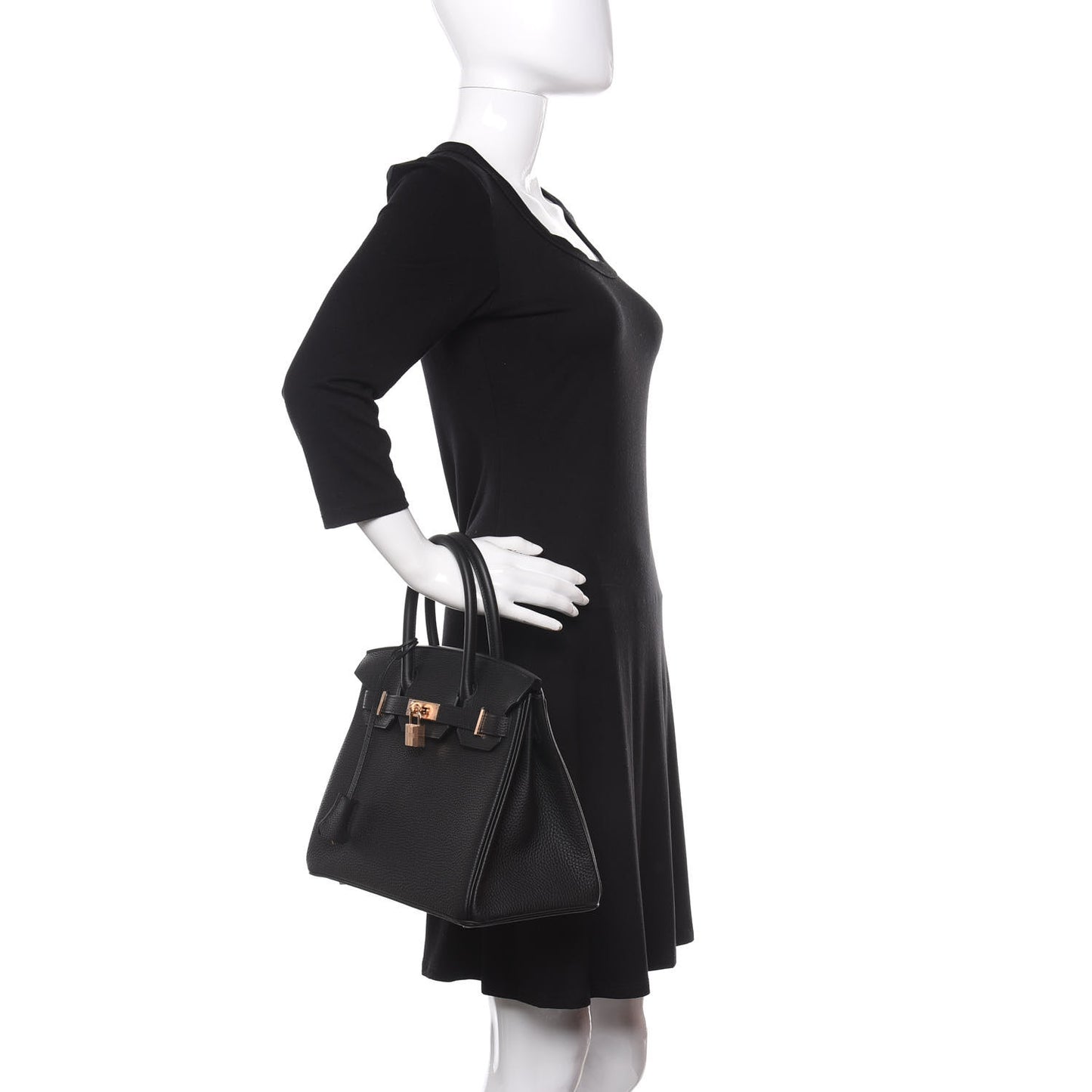 Togo Birkin 30 Black
