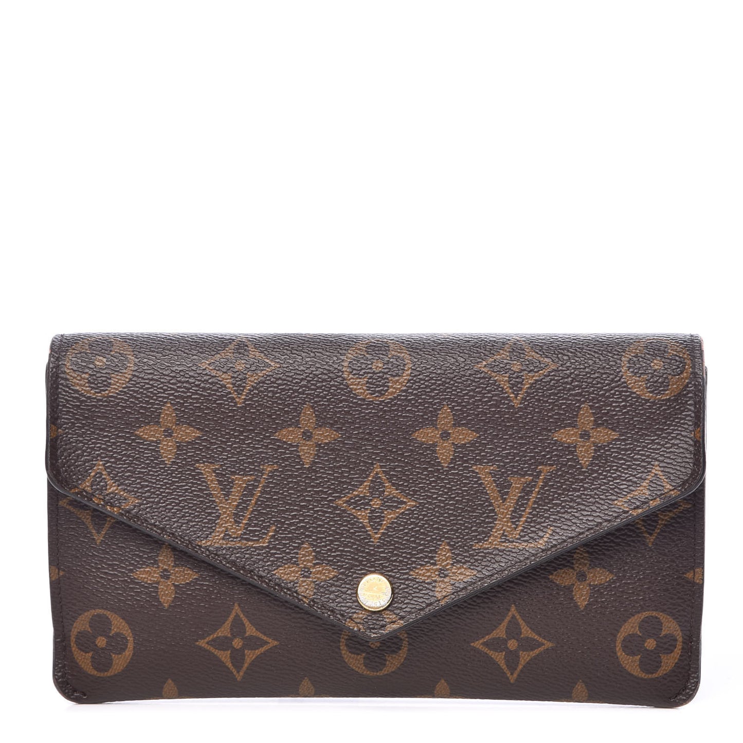 Monogram Jeanne Wallet Rose Ballerine