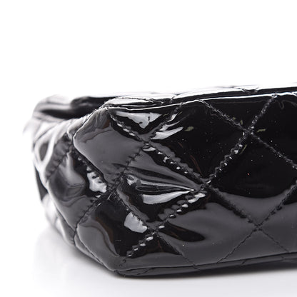 Chanel Patent Calfskin Quilted Mini Rectangular Flap Black 11 of 11