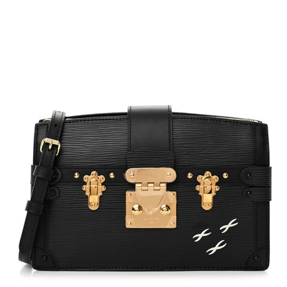 Louis Vuitton Epi Trunk Clutch Black 1 of 10