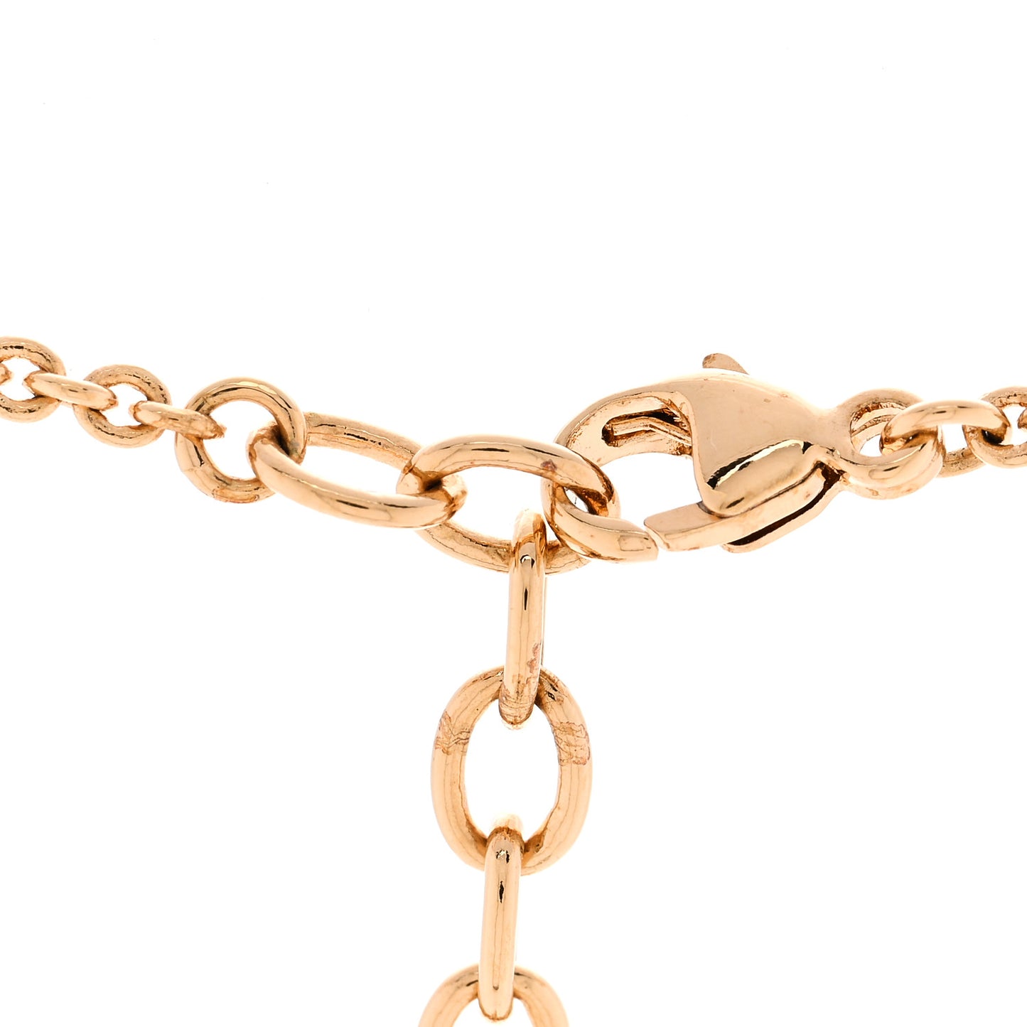 Essential V Necklace Gold
