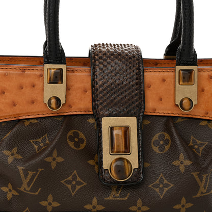 Louis Vuitton Monogram Ostrich Macha Waltz 8 of 14