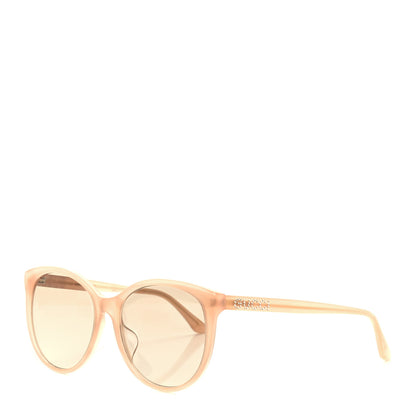 Gucci Acetate Round Frame Crystal Sunglasses GG0729SA Beige 1 of 9